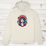 Herren Premium Bio Hoodie Mushroom Girl