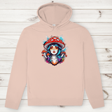 Herren Premium Bio Hoodie Mushroom Girl
