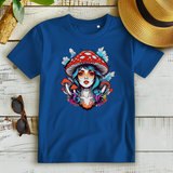 Damen Premium Bio T-Shirt Mushroom Girl