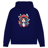 Damen Premium Bio Hoodie Mushroom Girl