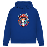 Damen Premium Bio Hoodie Mushroom Girl