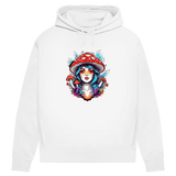 Damen Premium Bio Hoodie Mushroom Girl