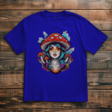 Oversize T-Shirt Mushroom Girl