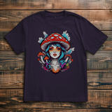 Oversize T-Shirt Mushroom Girl