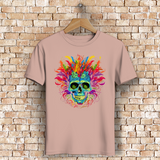 Herren Premium Bio T-Shirt Fire Skull