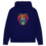 Damen Premium Bio Hoodie Fire Skull