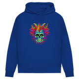 Damen Premium Bio Hoodie Fire Skull