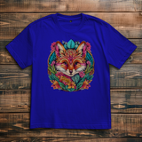 Oversize T-Shirt Flower Fox