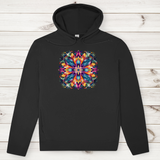 Herren Premium Bio Hoodie Flower Mandala