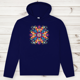 Herren Premium Bio Hoodie Flower Mandala