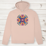 Herren Premium Bio Hoodie Flower Mandala