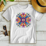 Damen Premium Bio T-Shirt Flower Mandala