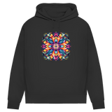 Damen Premium Bio Hoodie Flower Mandala