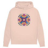 Damen Premium Bio Hoodie Flower Mandala