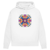 Damen Premium Bio Hoodie Flower Mandala