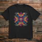 Oversize T-Shirt Flower Mandala