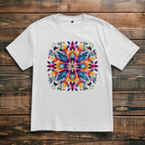 Oversize T-Shirt Flower Mandala