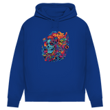 Damen Premium Bio Hoodie Skull Doodle
