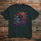 Oversize T-Shirt Skull Doodle