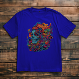Oversize T-Shirt Skull Doodle