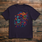 Oversize T-Shirt Skull Doodle