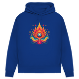 Damen Premium Bio Hoodie Fire Lotus Eye