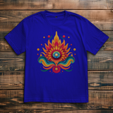 Oversize T-Shirt Fire Lotus Eye