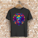Herren Premium Bio T-Shirt Psychedelic Zeus