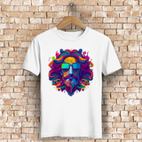 Herren Premium Bio T-Shirt Psychedelic Zeus