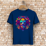 Herren Premium Bio T-Shirt Psychedelic Zeus