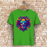 Herren Premium Bio T-Shirt Psychedelic Zeus