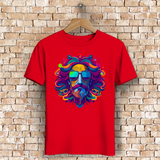 Herren Premium Bio T-Shirt Psychedelic Zeus
