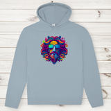 Herren Premium Bio Hoodie Psychedelic Zeus