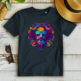 Damen Premium Bio T-Shirt Psychedelic Zeus