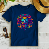 Damen Premium Bio T-Shirt Psychedelic Zeus