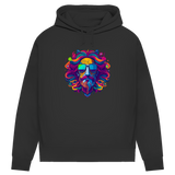 Damen Premium Bio Hoodie Psychedelic Zeus