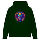 Damen Premium Bio Hoodie Psychedelic Zeus