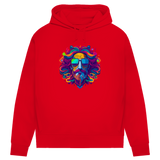 Damen Premium Bio Hoodie Psychedelic Zeus