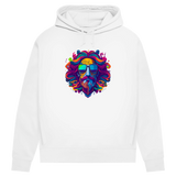 Damen Premium Bio Hoodie Psychedelic Zeus