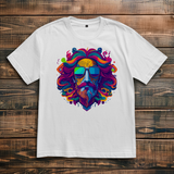 Oversize T-Shirt Psychedelic Zeus