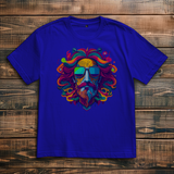 Oversize T-Shirt Psychedelic Zeus