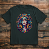 Oversize T-Shirt Peace Hippie Girl