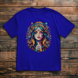 Oversize T-Shirt Peace Hippie Girl