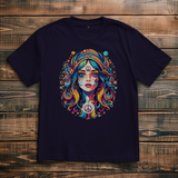 Oversize T-Shirt Peace Hippie Girl