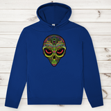 Herren Premium Bio Hoodie Neon Alien