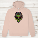 Herren Premium Bio Hoodie Neon Alien