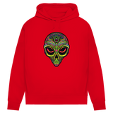 Damen Premium Bio Hoodie Neon Alien