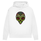 Damen Premium Bio Hoodie Neon Alien