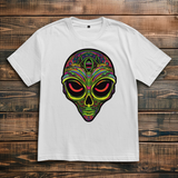 Oversize T-Shirt Neon Alien