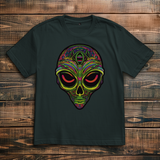 Oversize T-Shirt Neon Alien